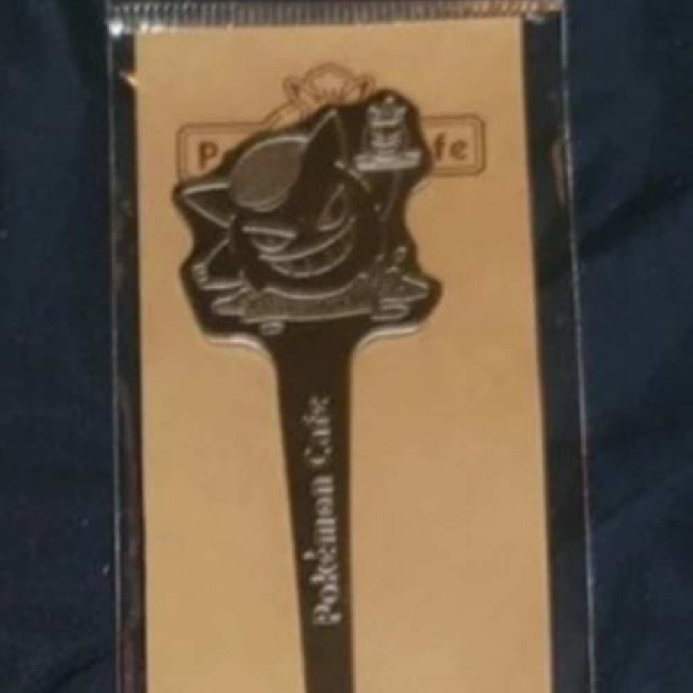 Pokemon Cafe Japan Pocket Master Pokémon Gengar Ghost (1) Fork | NEW NWT